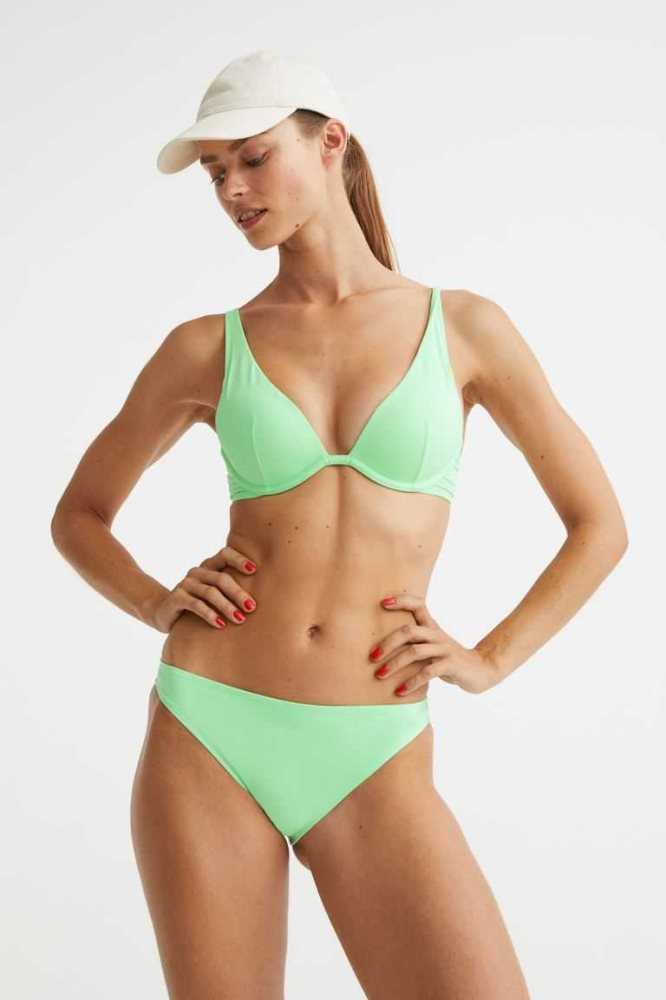 H&M Bikini Bottoms Strandkleidung Damen Gelb | 6798-LQAXU