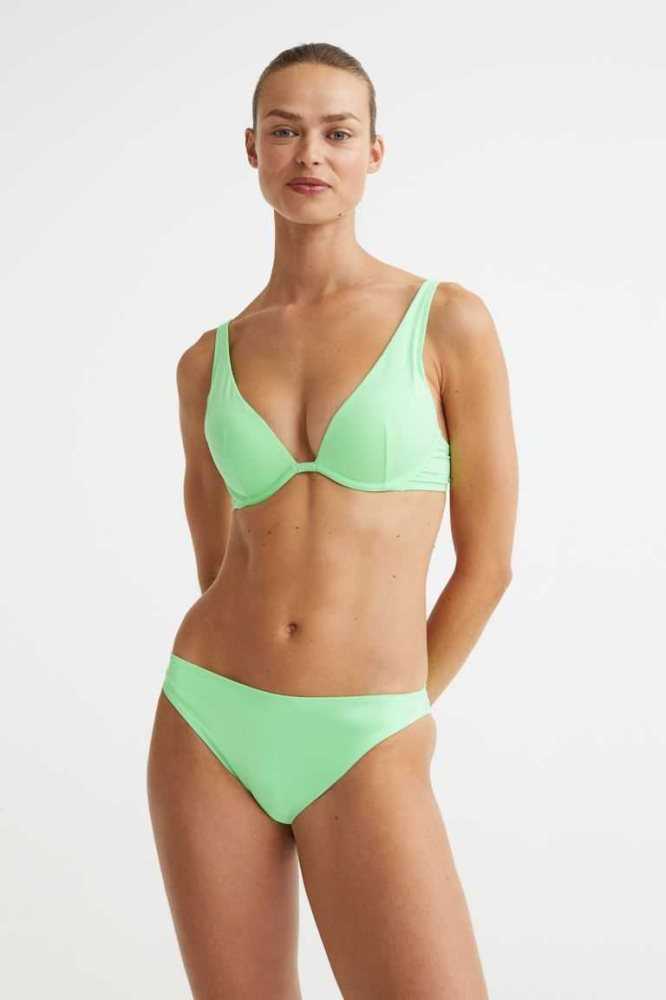 H&M Bikini Bottoms Strandkleidung Damen Gelb | 6798-LQAXU