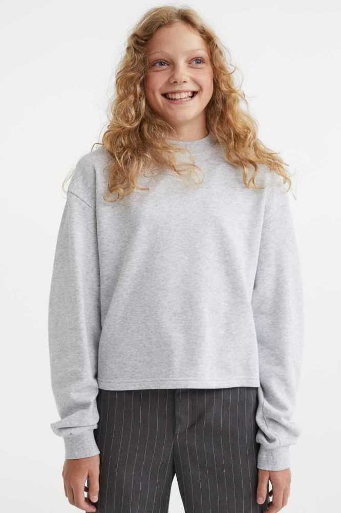 H&M Boxy Hemd Kinder Hellgrün | 1706-NMWCI