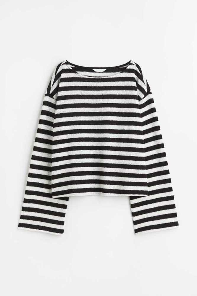 H&M Boxy Pullover Damen Gelb | 6324-QPXSU