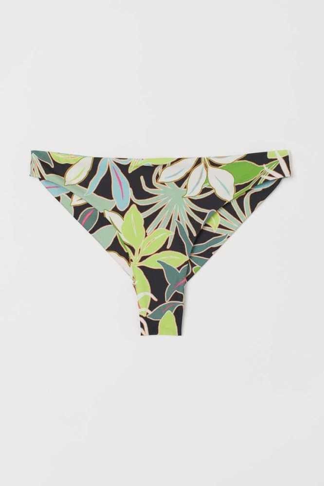 H&M Brazilian Bikini Bottoms Strandkleidung Damen Lila | 2493-FNPMG