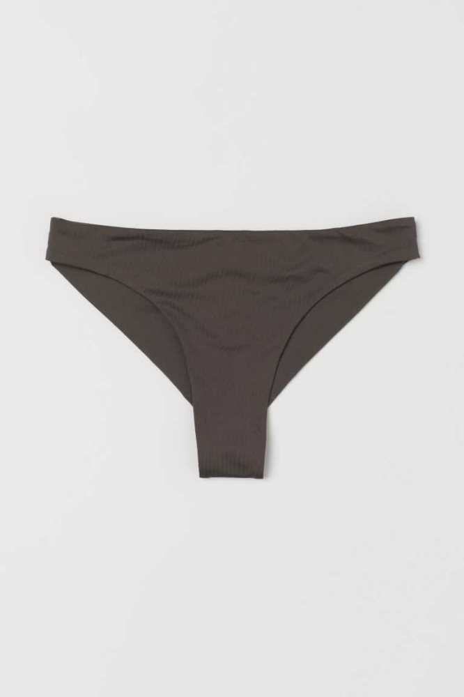 H&M Brazilian Bikini Bottoms Strandkleidung Damen Lila | 2493-FNPMG