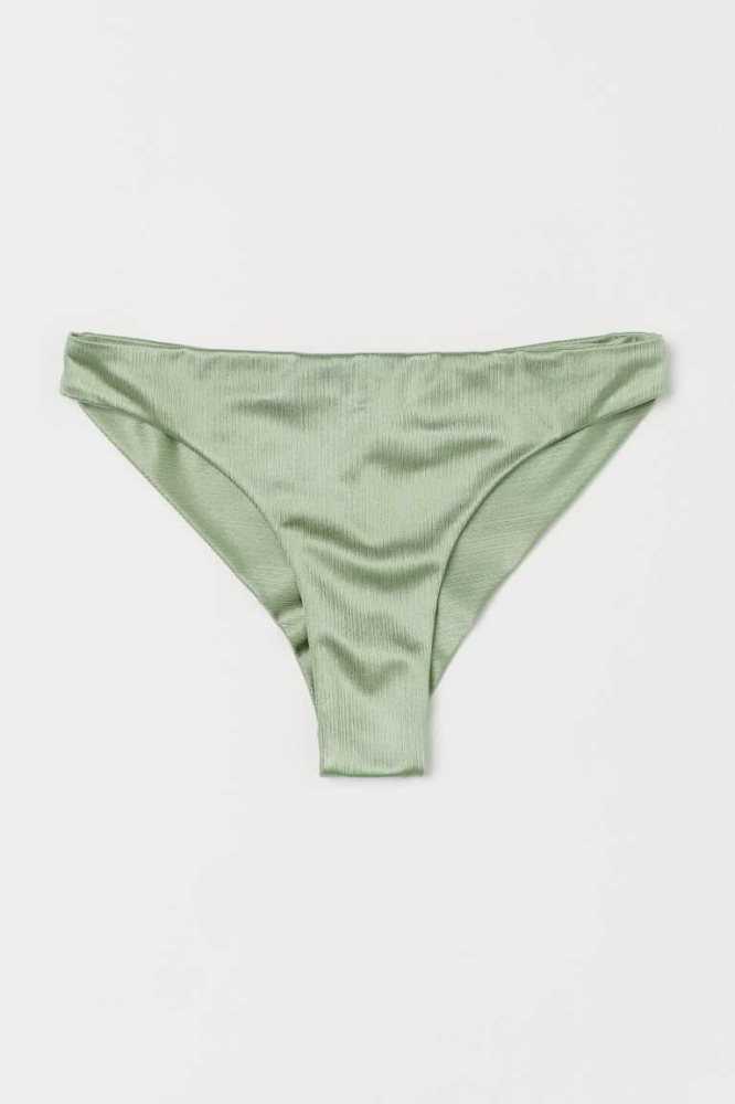 H&M Brazilian Bikini Bottoms Strandkleidung Damen Lila | 2493-FNPMG