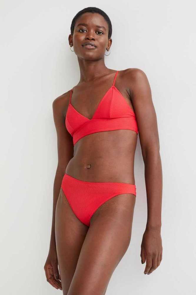 H&M Brazilian Bikini Bottoms Strandkleidung Damen Orange | 4289-TJMWL