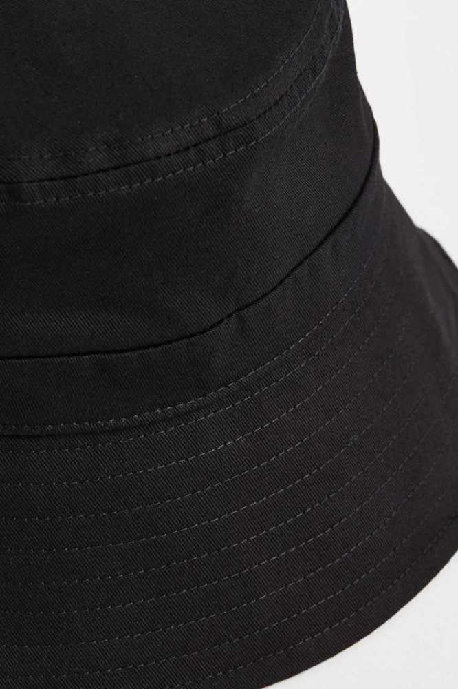 H&M Bucket Hüte Damen Schwarz | 6734-TXZQP