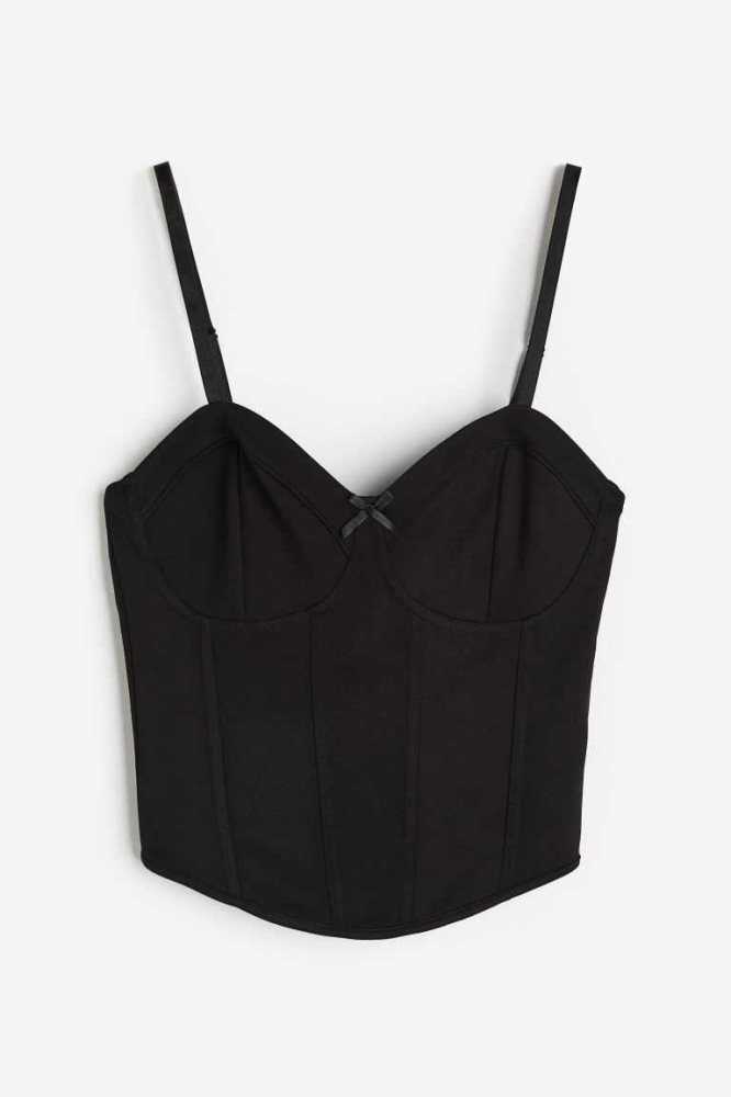 H&M Bustier Top Unterwäsche Damen Hellrosa | 1265-KYMTH