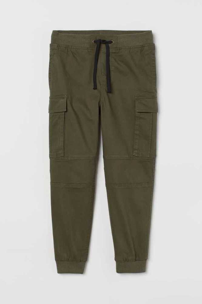 H&M Cargo Hose Kinder Dunkelgrau | 8910-XTFIA