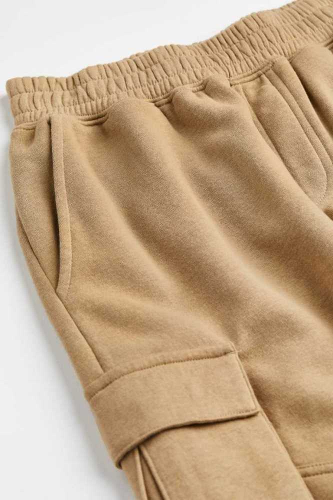 H&M Cargo Jogginghose Kinder Beige | 6420-IVJED