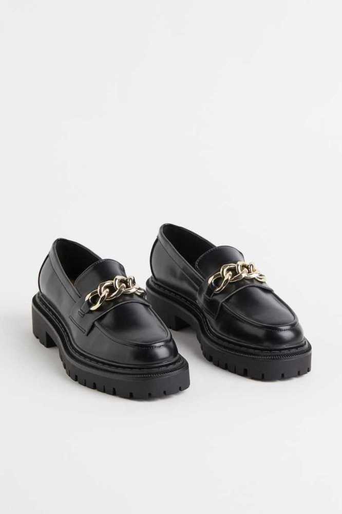 H&M Chunky Loafers Damen Weiß | 8145-YHWVI