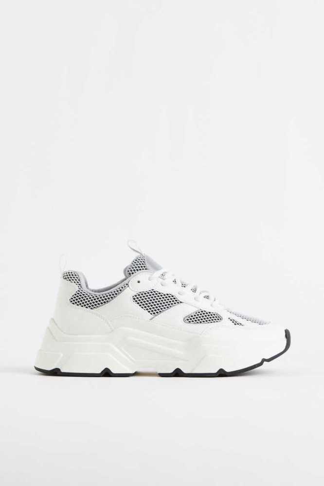 H&M Chunky Sneakers Damen Hellbeige | 1590-SUVQD