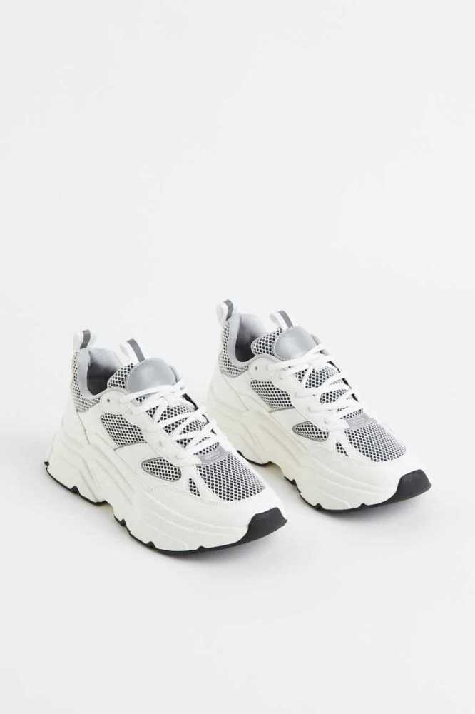 H&M Chunky Sneakers Damen Hellrosa | 0185-NVJDQ