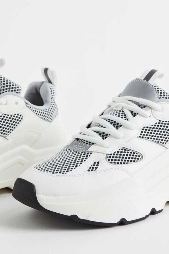 H&M Chunky Sneakers Damen Hellrosa | 0185-NVJDQ