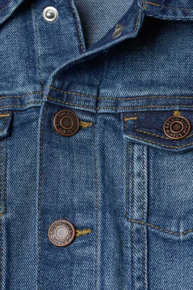 H&M Denim Jacket Oberbekleidung Kinder Blau | 1365-KSFEU