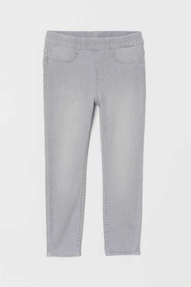 H&M Denim Leggings Kinder Dunkelblau | 2903-UOMZV