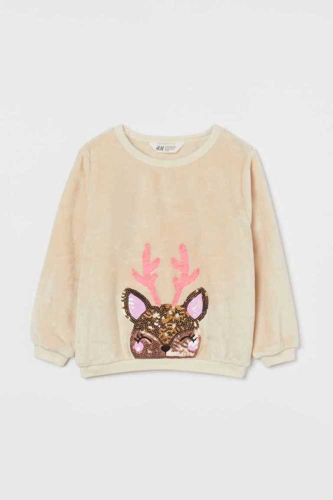 H&M Design-front Hemd Kinder Hellrosa | 4751-TVLPD