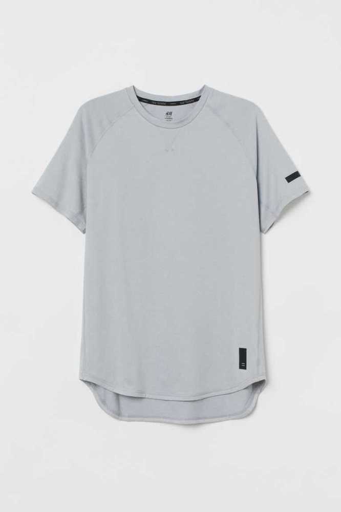 H&M DryMove top Sportbekleidung Herren Dunkeltürkis | 4985-SLNJP