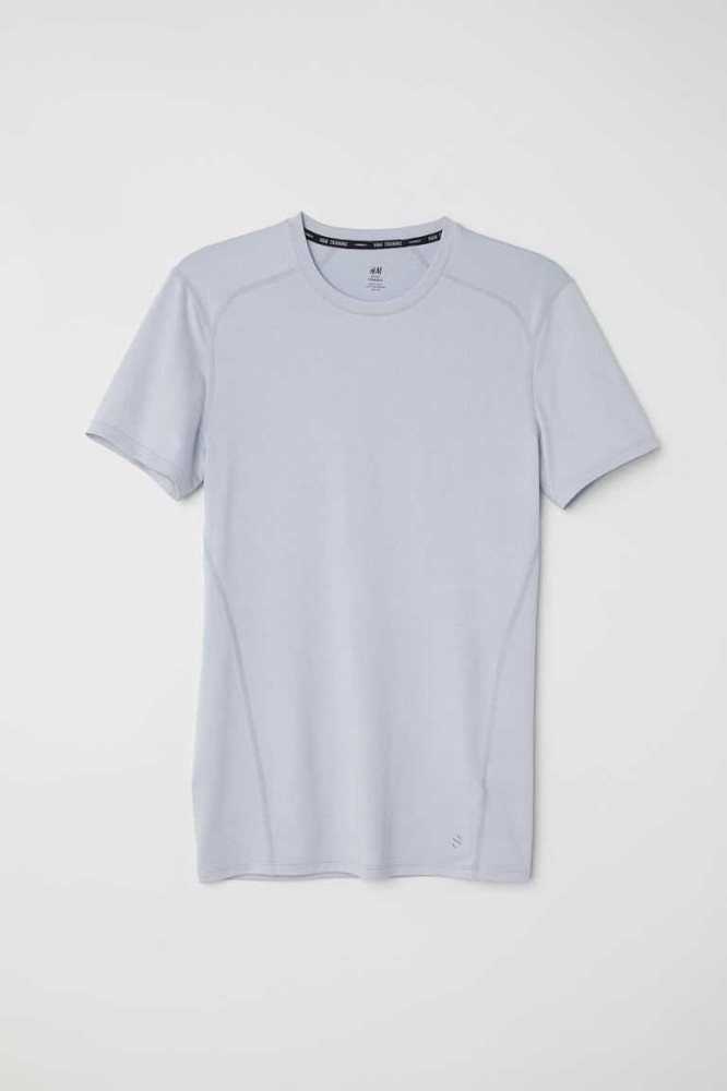 H&M DryMove top Sportbekleidung Herren Grün | 8297-WEXCF