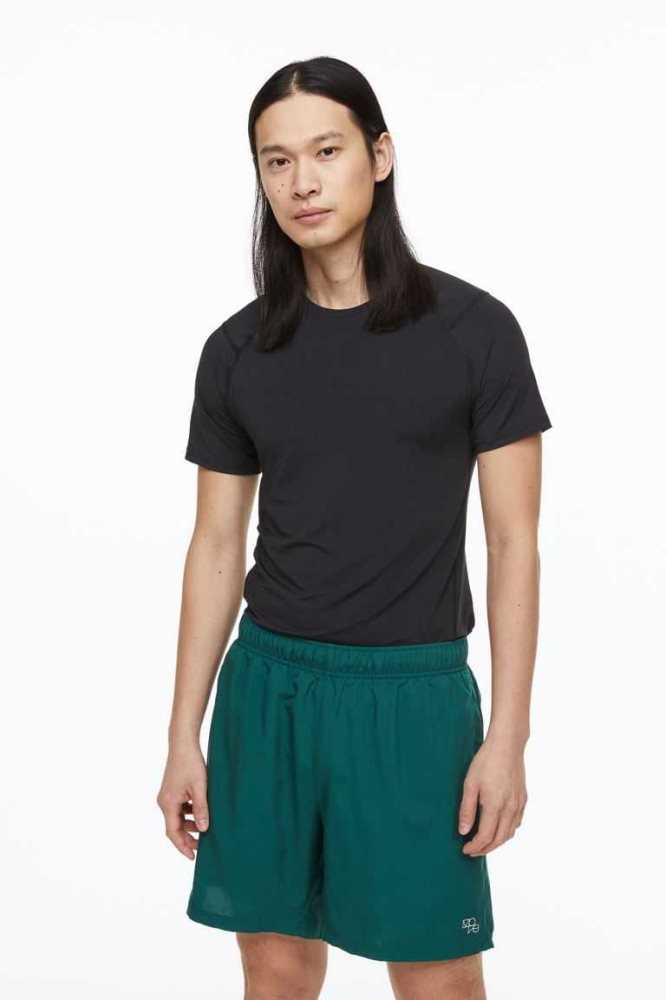 H&M DryMove top Sportbekleidung Herren Grün | 8297-WEXCF