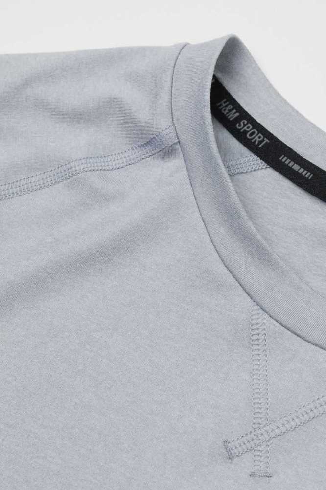 H&M DryMove top Sportbekleidung Herren Weiß | 8459-KXWAJ