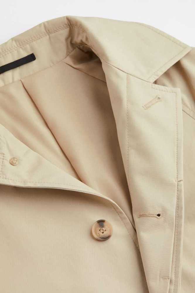 H&M Essentials No 14: THE CARCOAT Jacke Herren Hellbeige | 5804-OCHYN