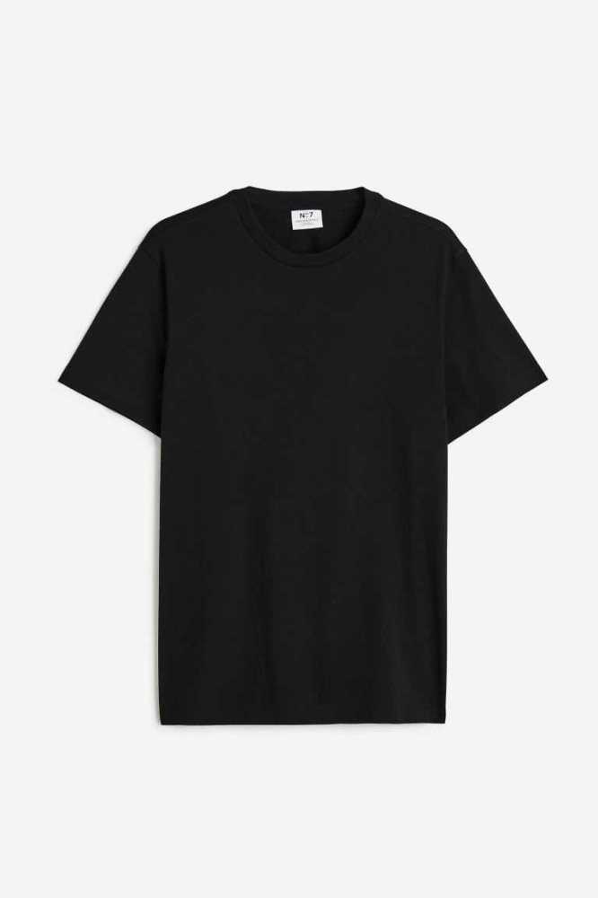 H&M Essentials No 7: THE T-shirts Herren Mintfarben Grün | 7942-KJGIZ