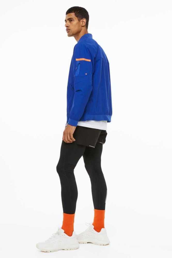 H&M Fast-drying Lauf Sportbekleidung Herren Schwarz | 0867-EBJUR