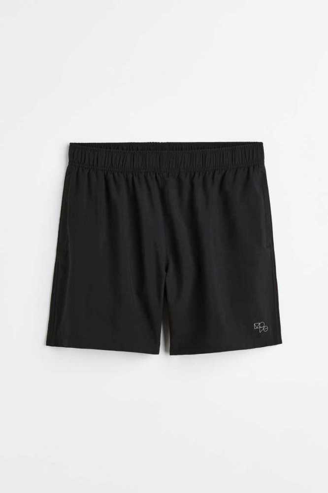 H&M Fast-drying Sports Kurze Hose Herren Dunkelgrün | 1937-TGRUM