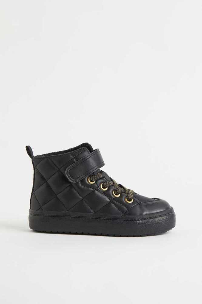 H&M Faux Shearling-lined High Kinder Rosa | 4561-NPELD