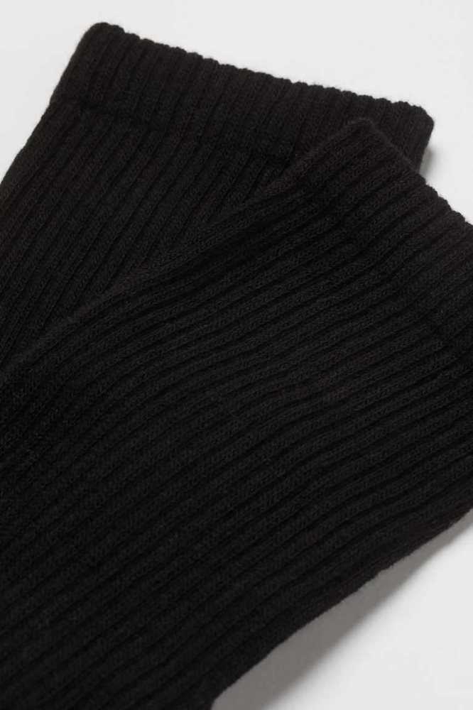 H&M Fine-knit Socken Herren Hellgrau | 2436-NYWGK