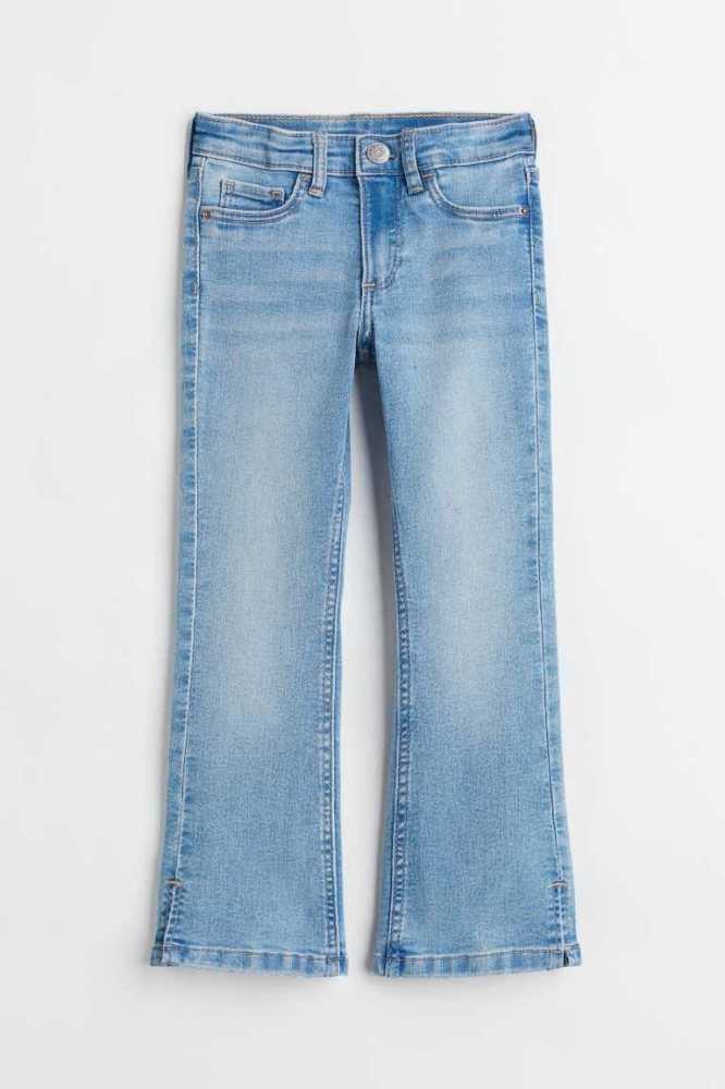 H&M Flare Fit Jeans Kinder Dunkelblau | 6085-CMJSL