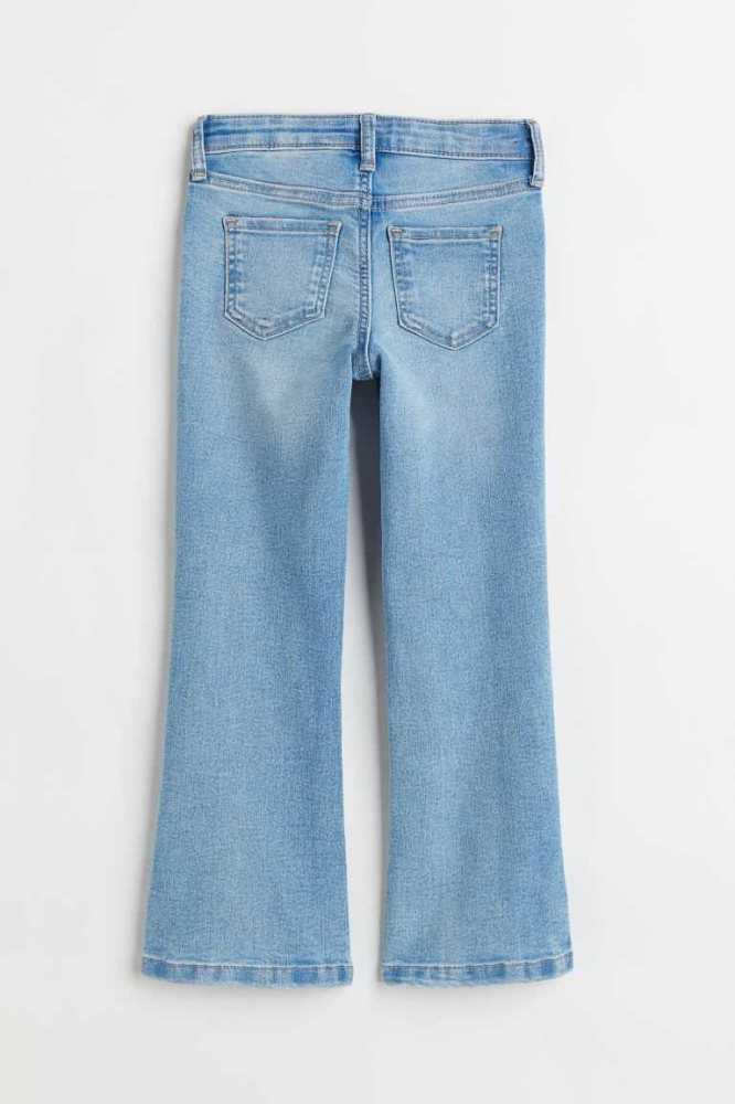 H&M Flare Fit Jeans Kinder Dunkelblau | 6085-CMJSL