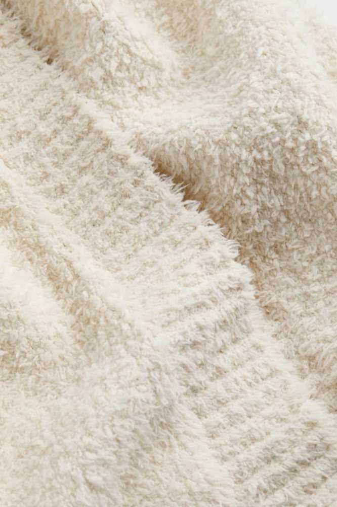 H&M Fluffy Bathrobe Nachtwäsche Damen Beige | 8401-OHABJ