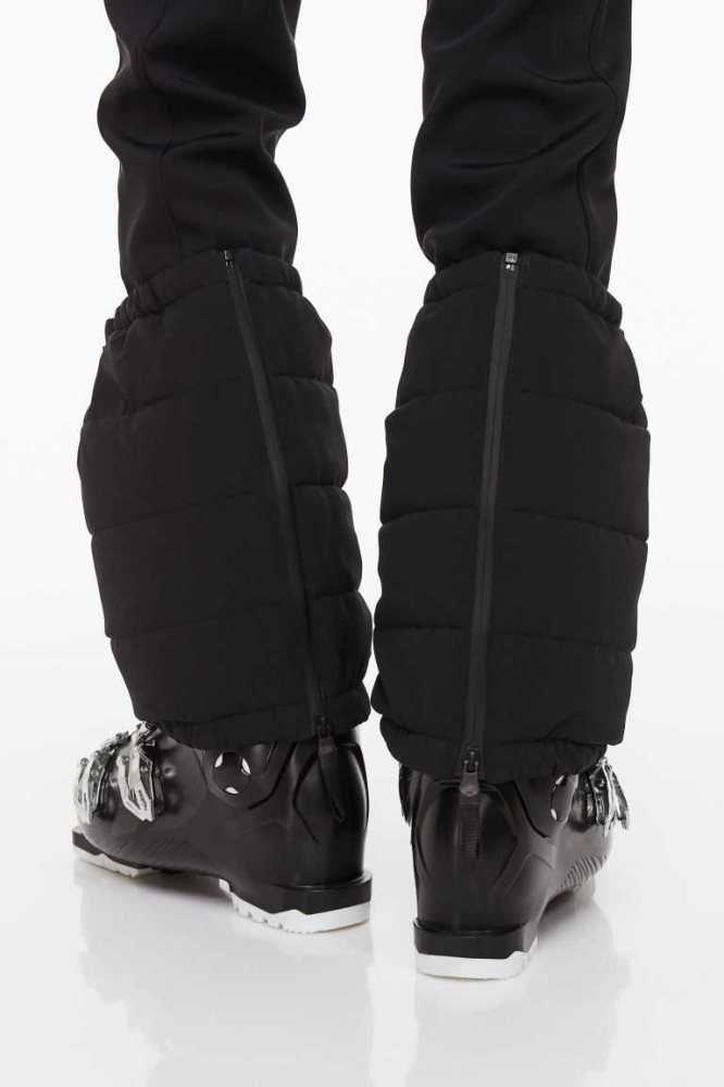 H&M Gepolstert Leg Gaiters Sportbekleidung Herren Schwarz | 2853-ZYOHS