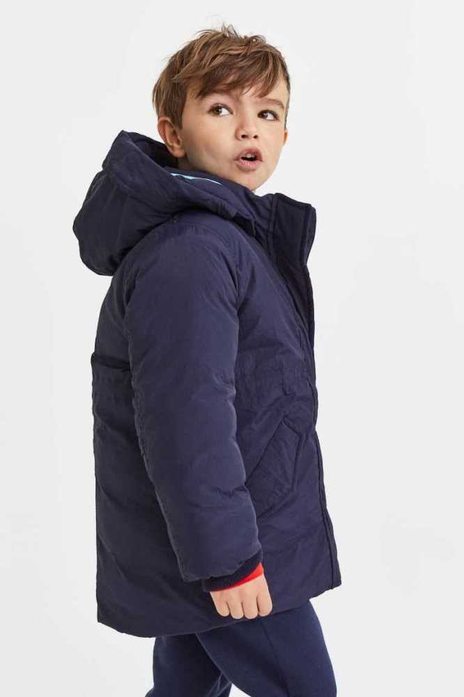 H&M Gepolstert Nylon Parka Oberbekleidung Kinder Braun | 1064-NFHXM