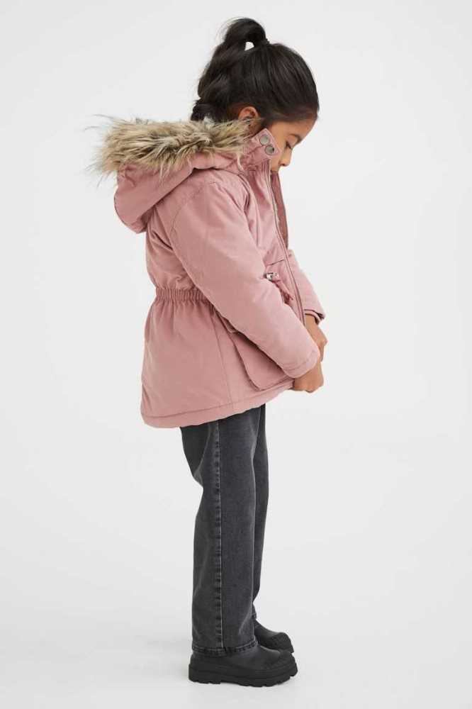 H&M Gepolstert Parka Oberbekleidung Kinder Dunkelblau | 7385-YSOTJ