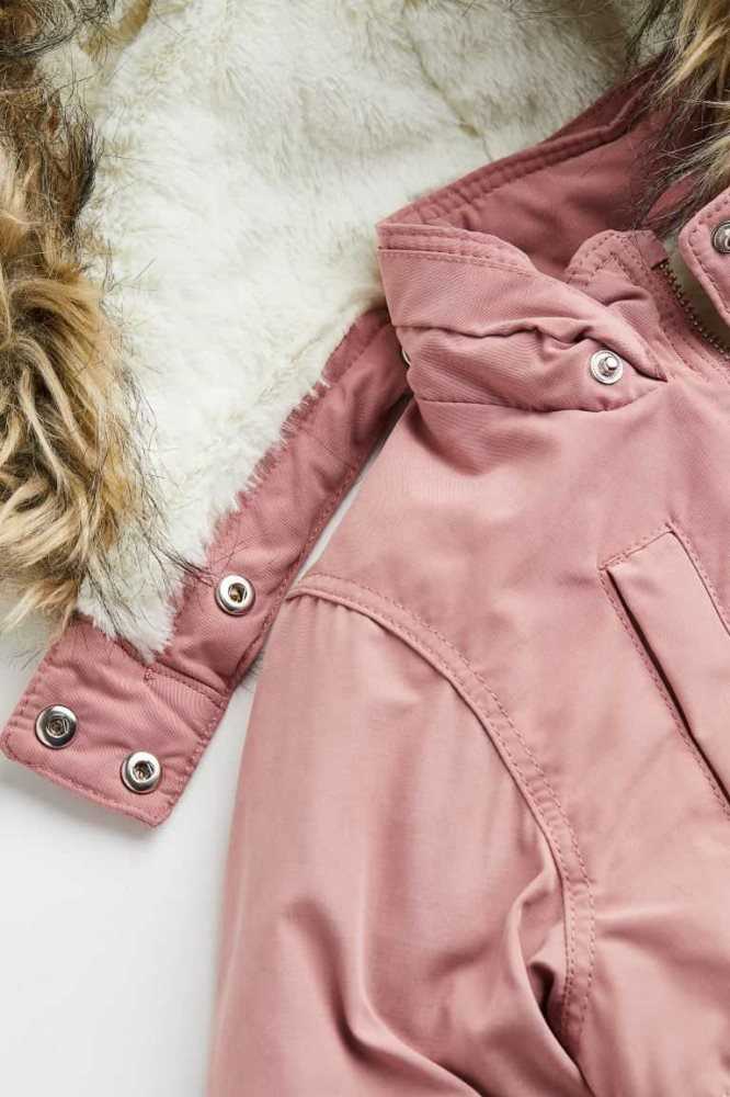 H&M Gepolstert Parka Oberbekleidung Kinder Dunkelblau | 7385-YSOTJ