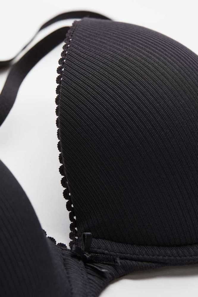 H&M Gepolstert Underwire Bra Unterwäsche Damen Dunkelgrau | 8306-AYVTQ