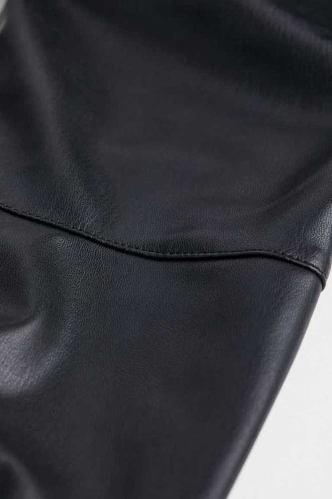 H&M High Taille Leggings Hose Damen Schwarz | 5061-HZJNP