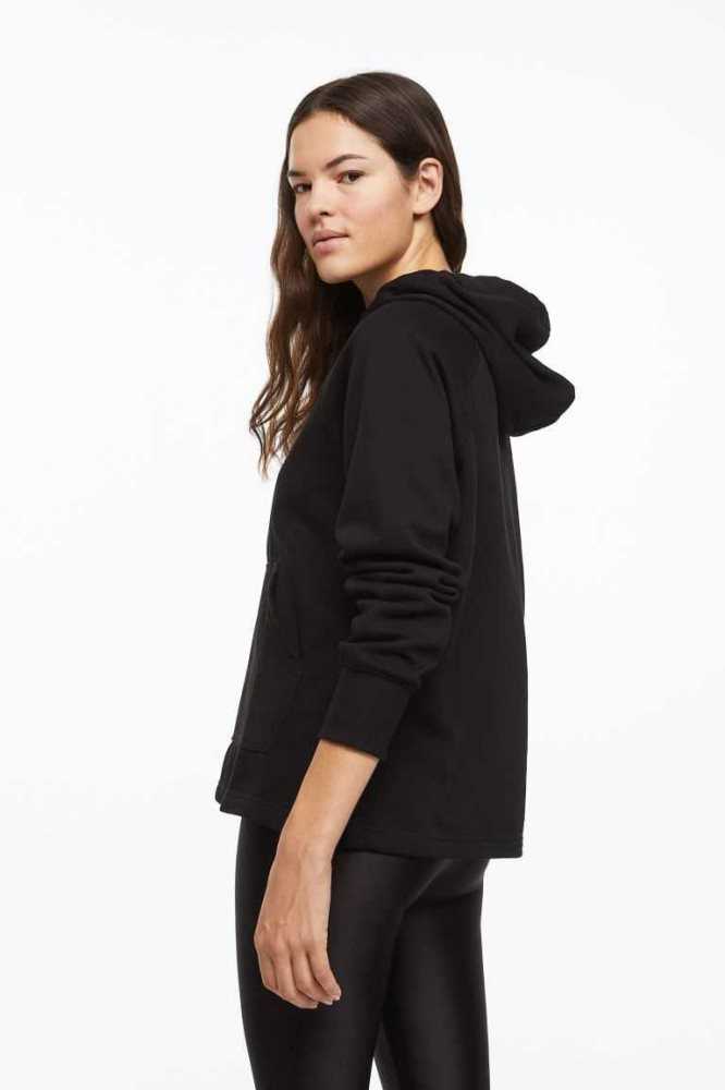 H&M Hoodie Damen Helllila | 6189-HUIQX