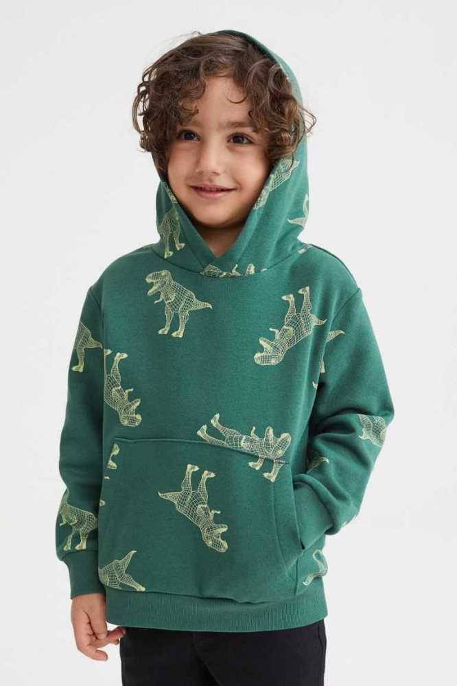 H&M Hoodie Kinder Dunkelblau | 8391-HUKBI