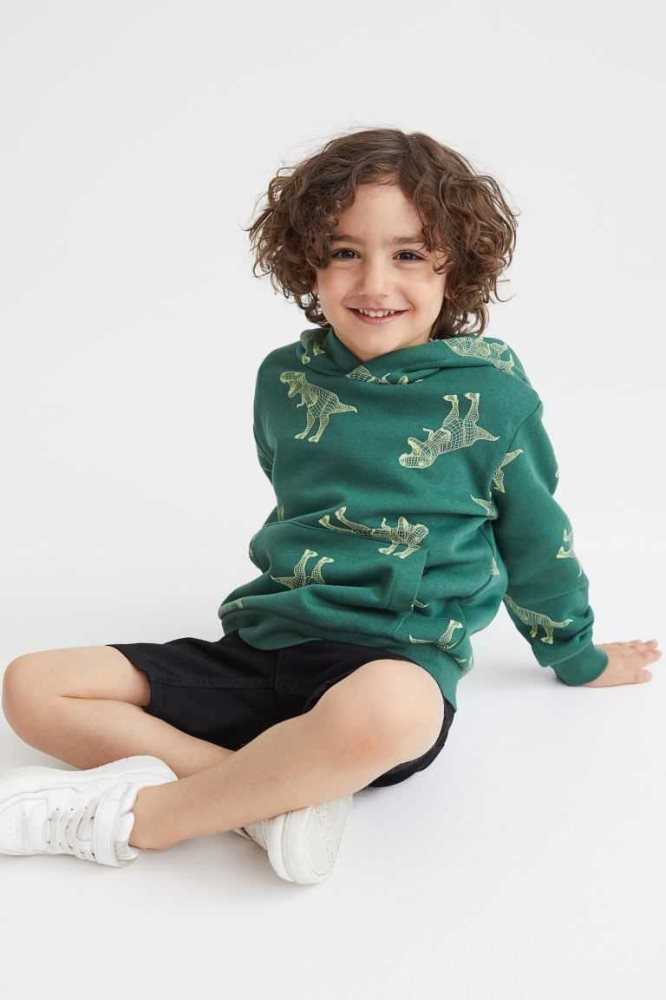 H&M Hoodie Kinder Dunkelblau | 8391-HUKBI