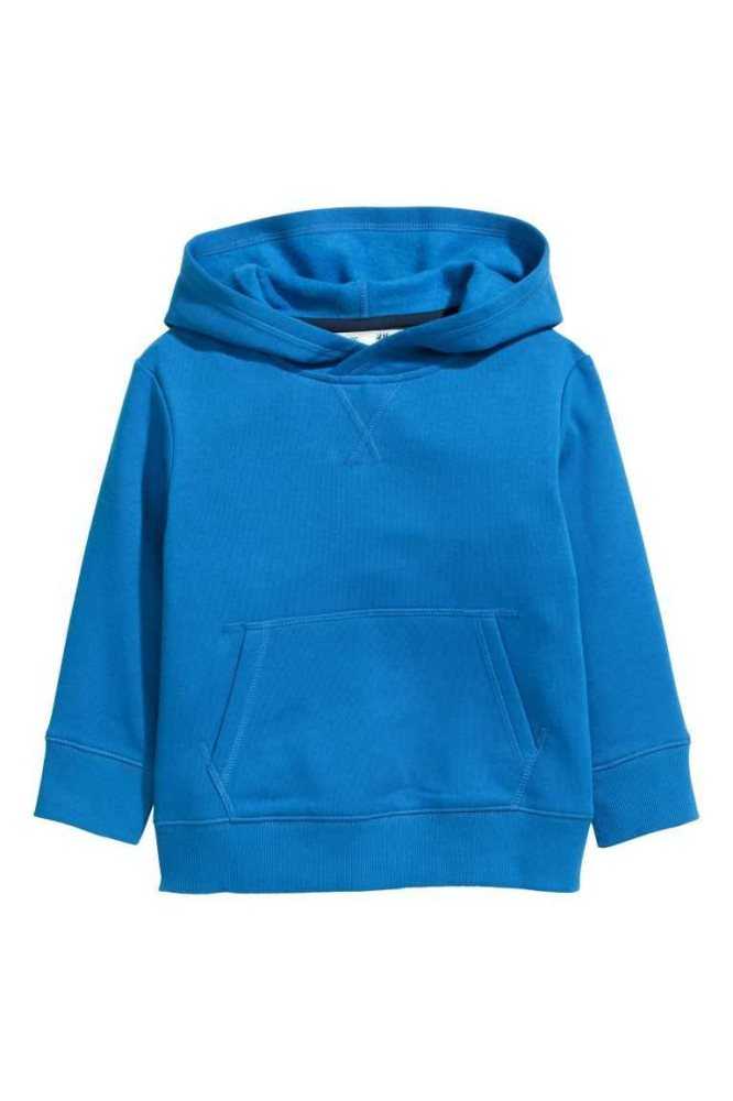 H&M Hoodie Kinder Dunkelrot | 2678-RXLNC