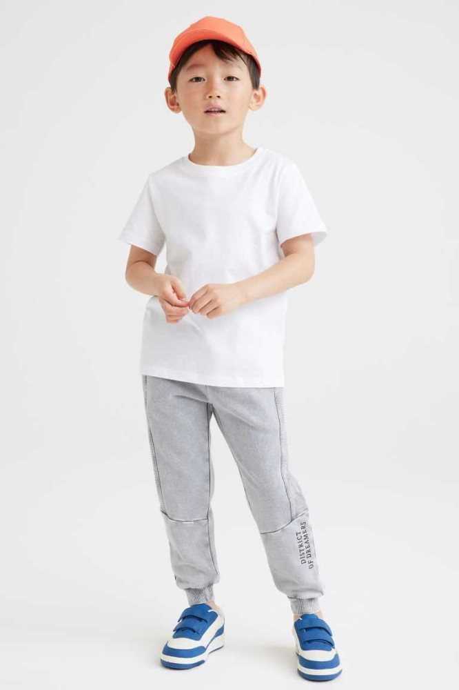 H&M Hose Kinder Hellgrau | 8146-TIWQG