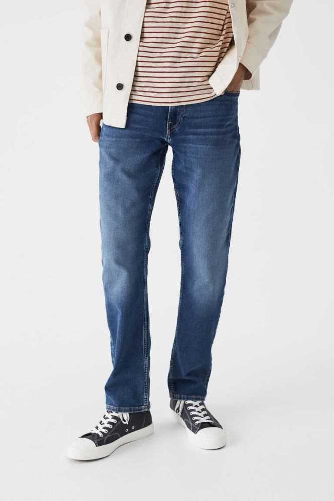 H&M Hybrid Regular Jeans Herren Dunkelgrau | 6245-EGLDN