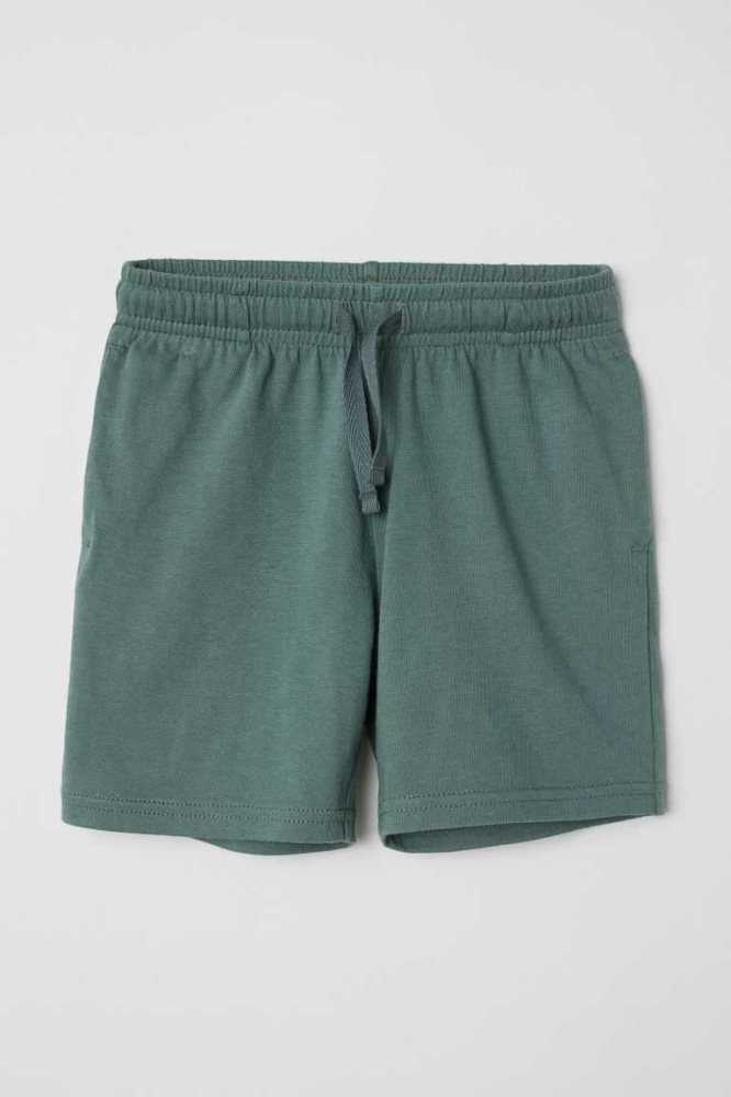 H&M Jersey Kurze Hose Kinder Türkis | 3015-QFBVH