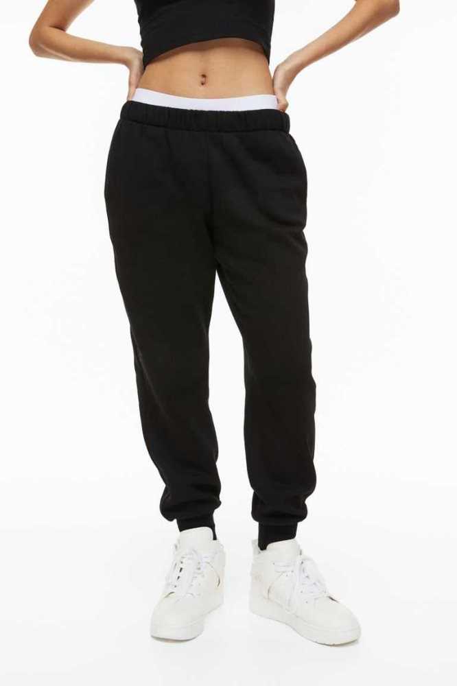 H&M Joggers Hose Damen Dunkelbraun | 3168-EHILP