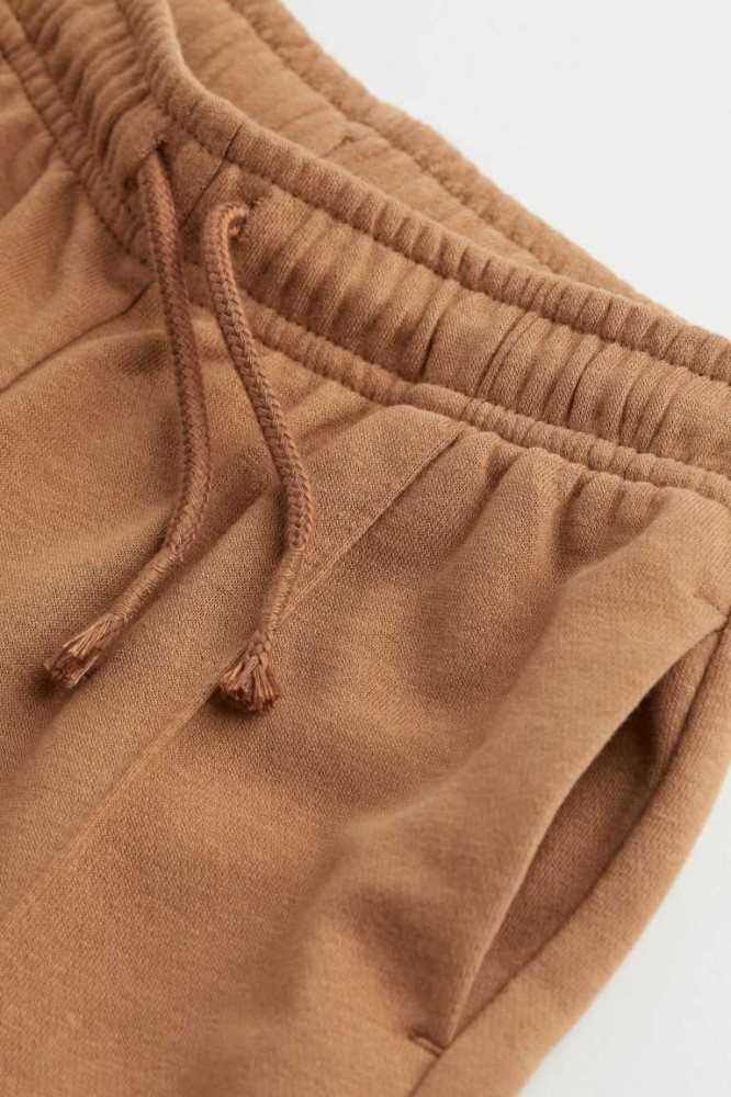 H&M Jogginghose Kinder Dunkelbeige | 3580-AQKOM