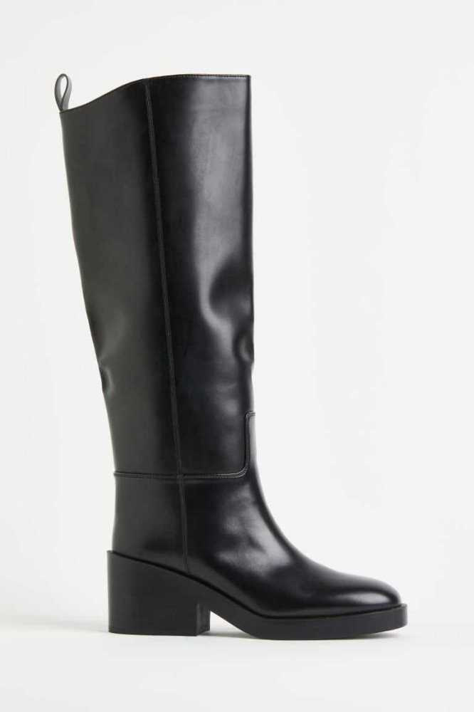 H&M Knee-high Stiefel Damen Braun | 0342-CEFDN