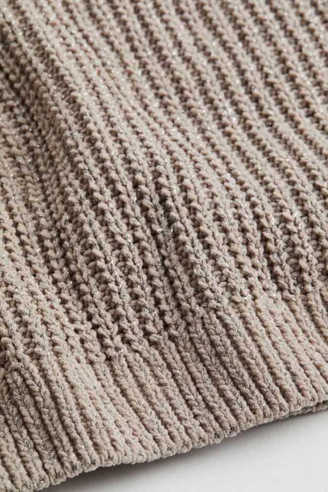 H&M Knit Chenille Pullover Kinder Grün | 9214-CTSBA