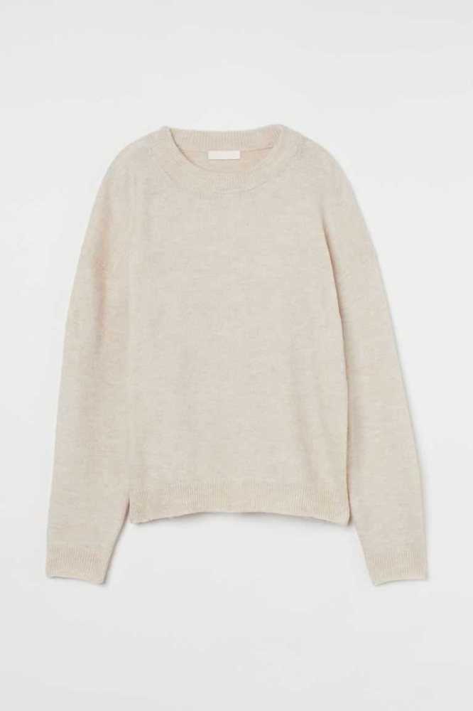 H&M Knit Pullover Damen Helllila | 8194-HXJCT